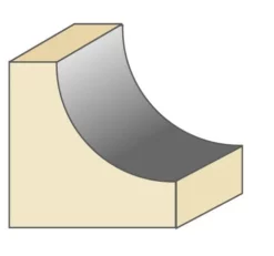 Torquata Cove Moulding Router Bit -Sander shop 442 Cove20CO127BH20copy