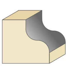 Torquata Roman Ogee Moulding Router Bits