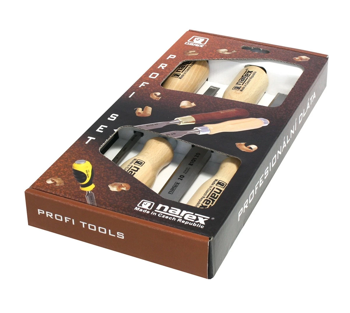 Narex Set Of 4 Cabinet Chisels 3 Narex Set Of 4 Cabinet Chisels - Image 3