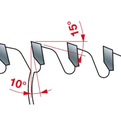 Industrial Timber Frame Fine Cut Off Circular Saw Blades -Sander shop 633171 LU 1 I 0600 web 3