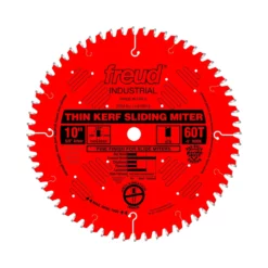 Freud Heavy Duty 10in 60 Teeth Thin Kerf Sliding Compound Mitre Saw Blade