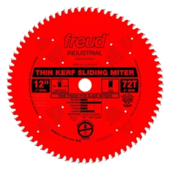 Freud Heavy Duty 12in 72 Teeth Thin Kerf Sliding Compound Mitre Saw Blade
