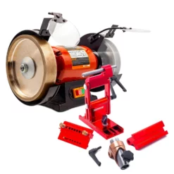 Sherwood CBN Wheel Bench Grinder With HeliGrind Kit