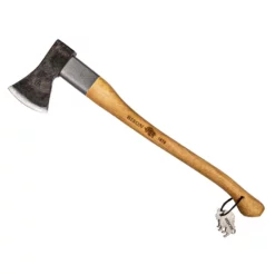 Bison 1879 Universal Forestry Axe With Overstrike Protector And Leather Sheath