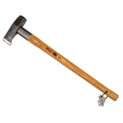 Bison 1879 Splitting Hammer With Overstrike Protector And Leather Sheath