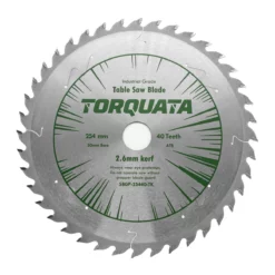 Torquata Thin Kerf General Purpose Circular Saw Blade Optimised For Cordless Handheld Circular Saws