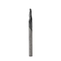 Torquata 1/4in Shank Triple Flute Solid Carbide Spiral Up Cut ZrN Coated CNC Bit