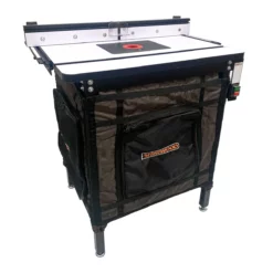 Sherwood Laminated MDF Router Table With Router Lift And SRM-1800 Round Body Motor