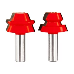 Freud Lock Mitre Router Bits - 22.5 Degree