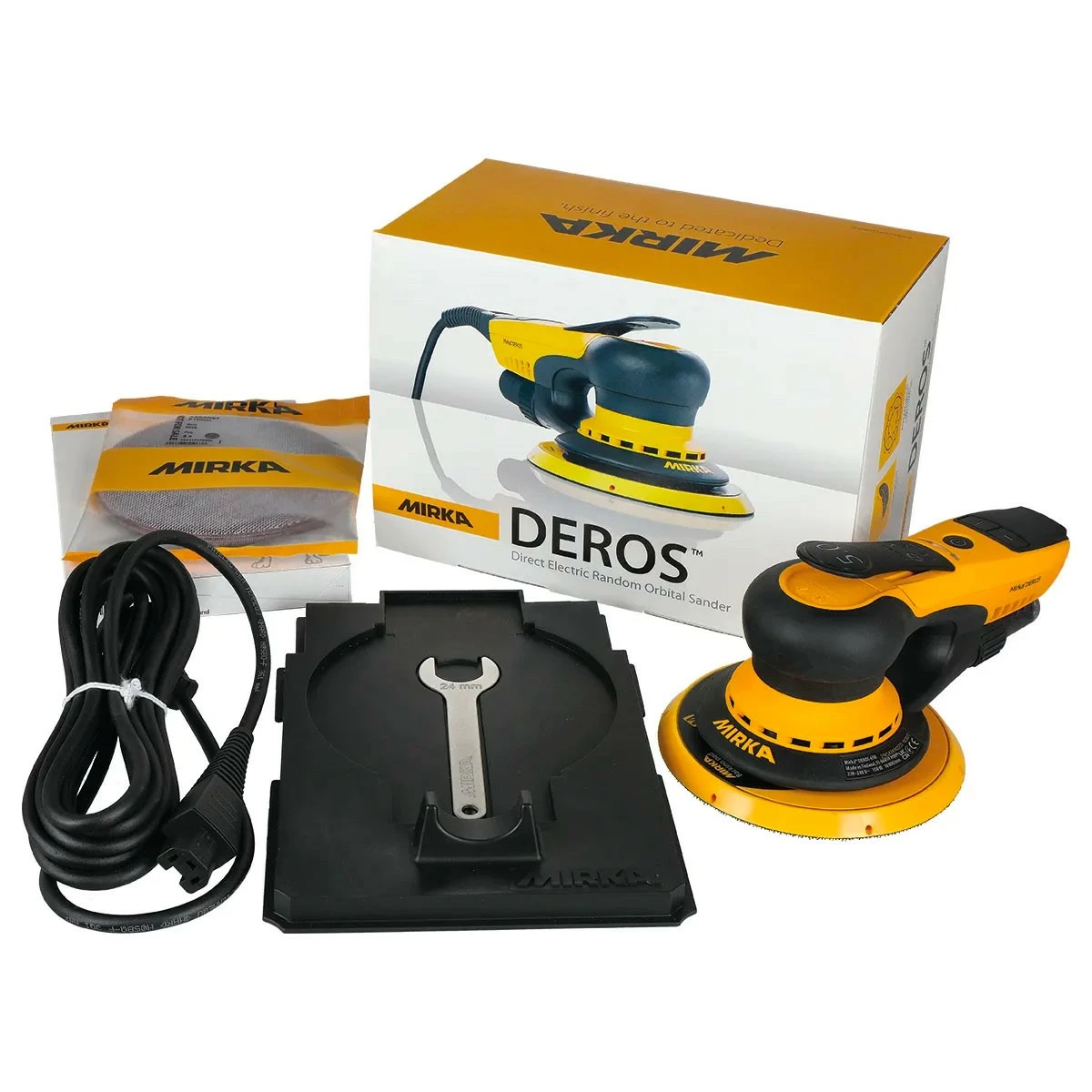 Mirka Random Orbital Sander DEROS 150mm 8.0mm Orbit 680CV 4 Mirka Random Orbital Sander DEROS 150mm 8.0mm Orbit 680CV - Image 4